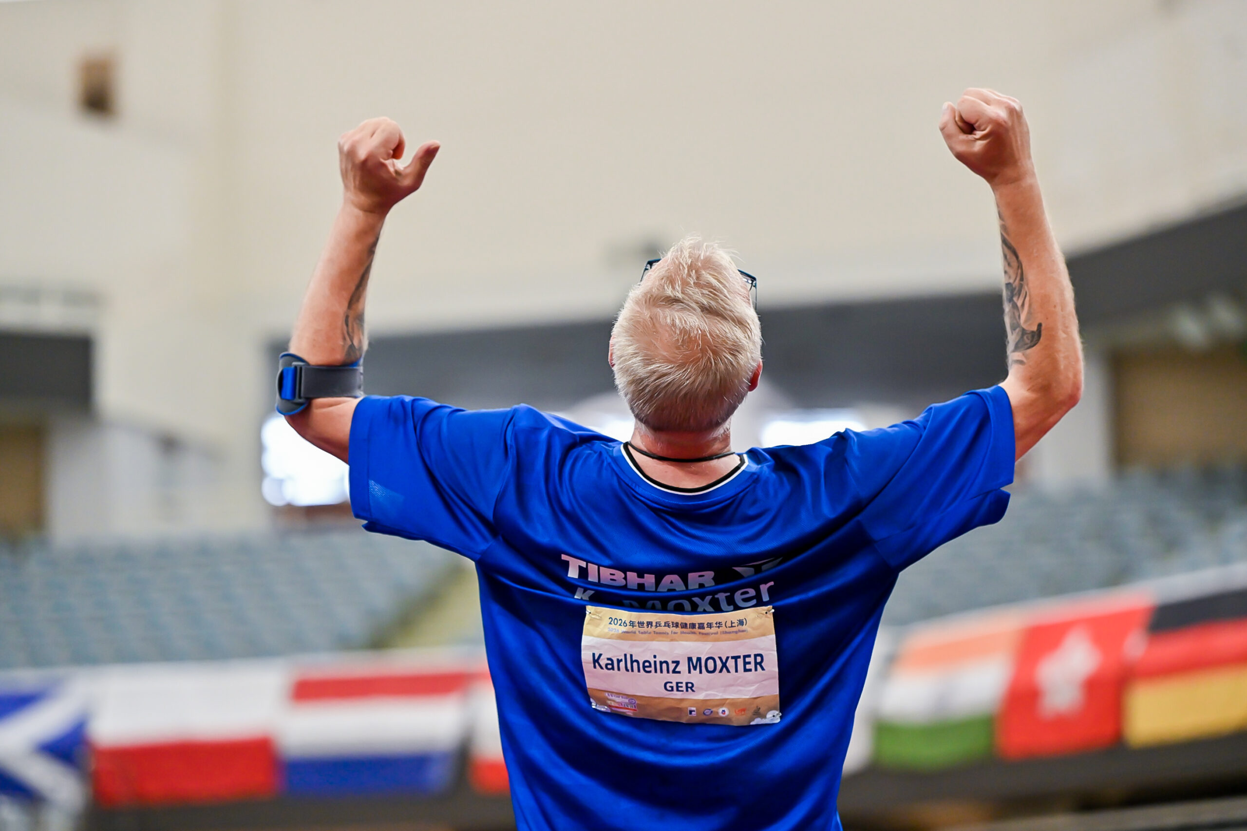 Karlheinz Moxter ist doppelter Parkinson Tischtennis Weltmeister